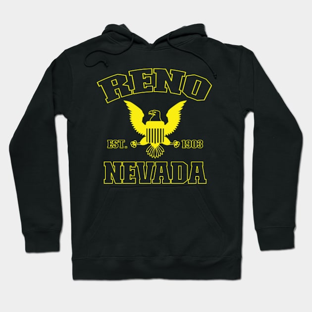 Reno Nevada Reno NV Hoodie by TeeLogic